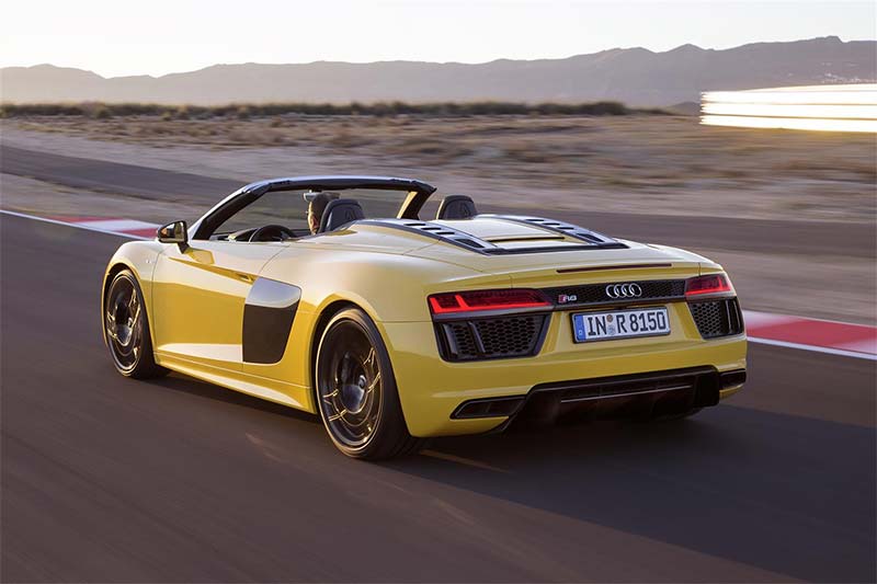 La Audi R8 Spyder