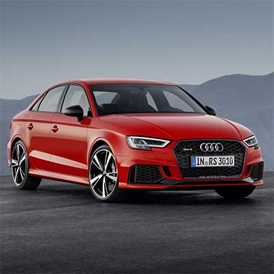 Nuova Audi RS 3 Sedan: al vertice nel segmento delle compatte