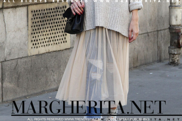 Streetstyle. La gonna in tulle