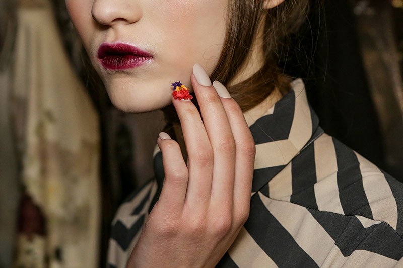 Antonio Marras AI 2016 2017, nail look: Antonio Sacripante, photo: courtesy of nails&beauty