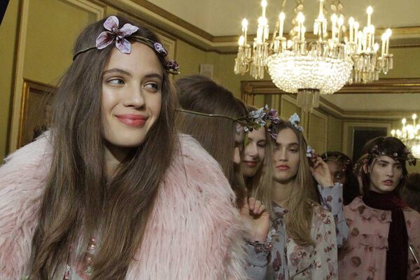 Backstage Luisa Beccaria Autunno Inverno 2017 2018 - Foto Charlotte Mesman