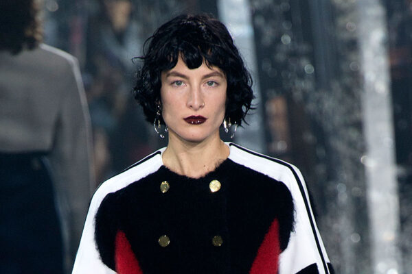 La modella Heather Kemesky per Louis Vuitton, photo: Louis Vuitton FW 2016 2017