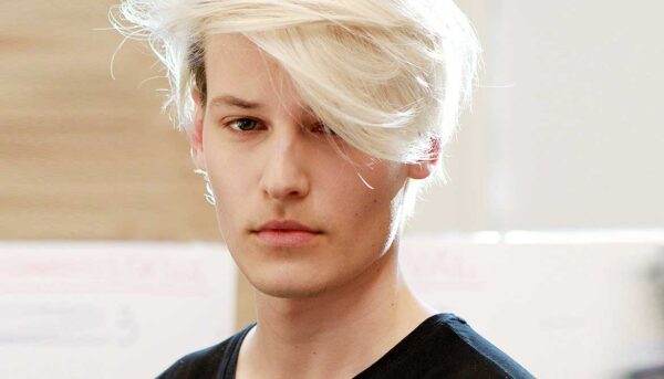 Capelli ossigenati per l'uomo