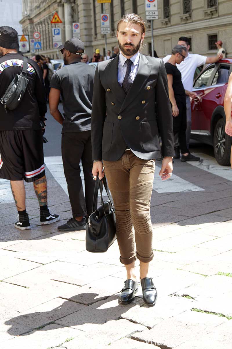 Streetstyle uomo. Ecco come non portare il doppiopetto