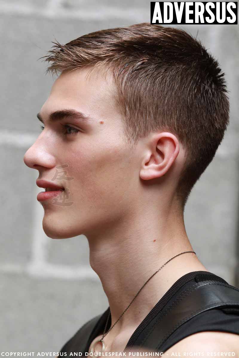 Foto tagli capelli uomo 2018 - Backstage Dirk Bikkembergs - Foto Mauro Pilotto