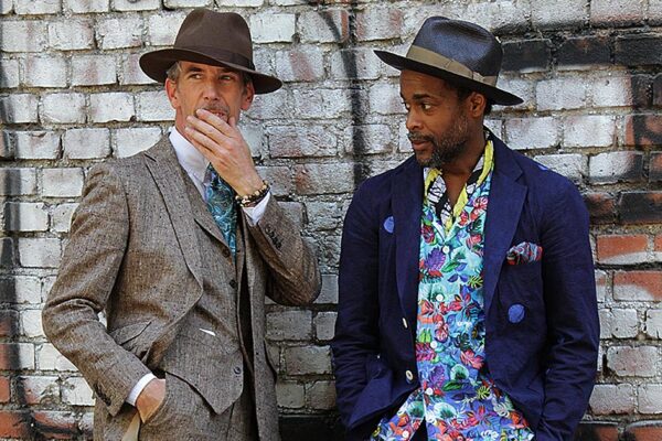 Moda street style. Il look dandy