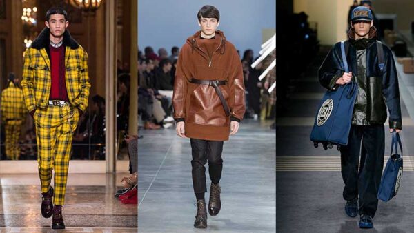 I colori della moda uomo per l'autunno inverno 2018 2019