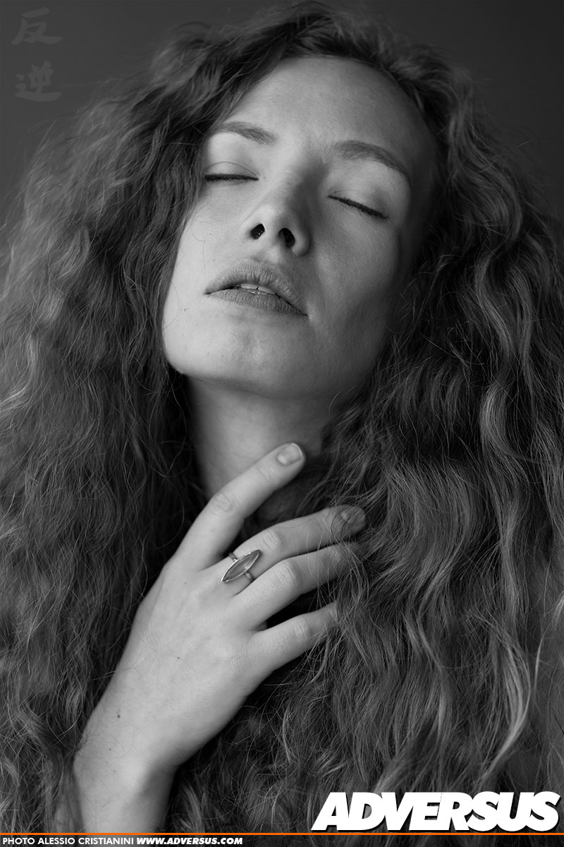 Anastasia ADVERSUS Cover model - Photo: Alessio Cristianini