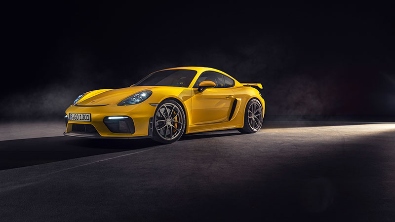 Due nuovi modelli di vertice con motore aspirato: Porsche 718 Spyder e 718 Cayman GT4