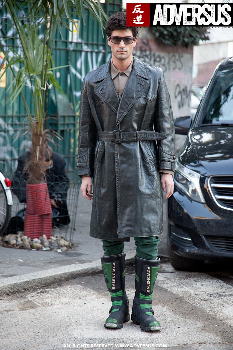 Moda street style uomo 2020. Milano Fashion Week - Foto Charlotte Mesman