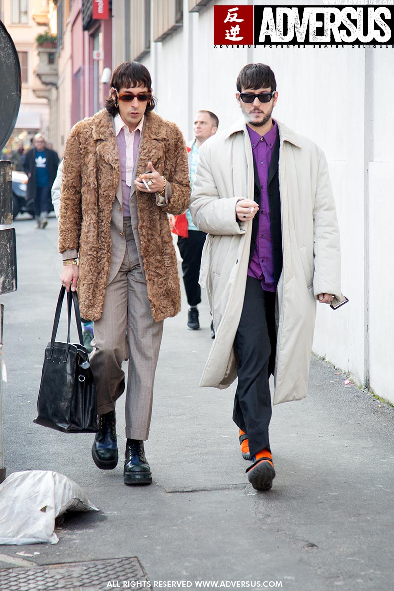 Moda street style uomo 2020. Milano Fashion Week - Foto Charlotte Mesman