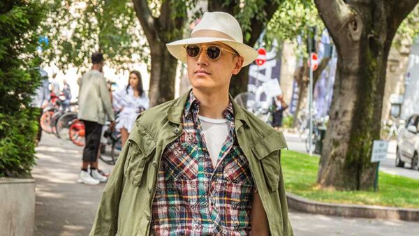 Tendenza moda uomo estate 2020 - Cappello per lui - Foto Charlotte Mesman