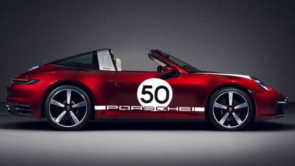 Omaggio alla tradizione: la 911 Targa 4S Heritage Design Edition