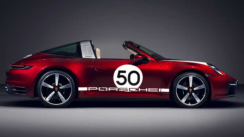 Omaggio alla tradizione: la 911 Targa 4S Heritage Design Edition