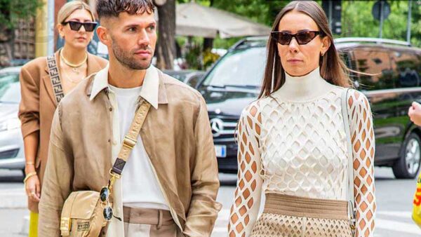 Nuove tendenze moda uomo estate 2020. Beige e cammello sono i colori della moda - Foto Charlotte Mesman