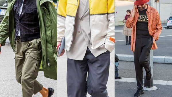La moda uomo quando piove... street style uomo 2020. Ecco le nuove tendenze - Foto Charlotte Mesman