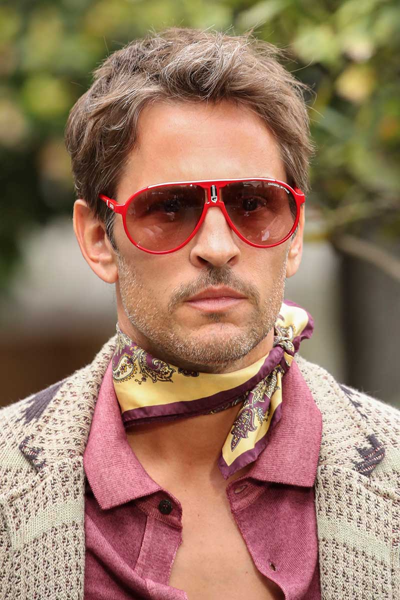 Tendenze tagli di capelli uomo autunno inverno 2020 2021. 5 Domande e risposte sulle nuove tendenze capelli. Sfilata: Etro estate 2021. Photo: courtesy of Etro