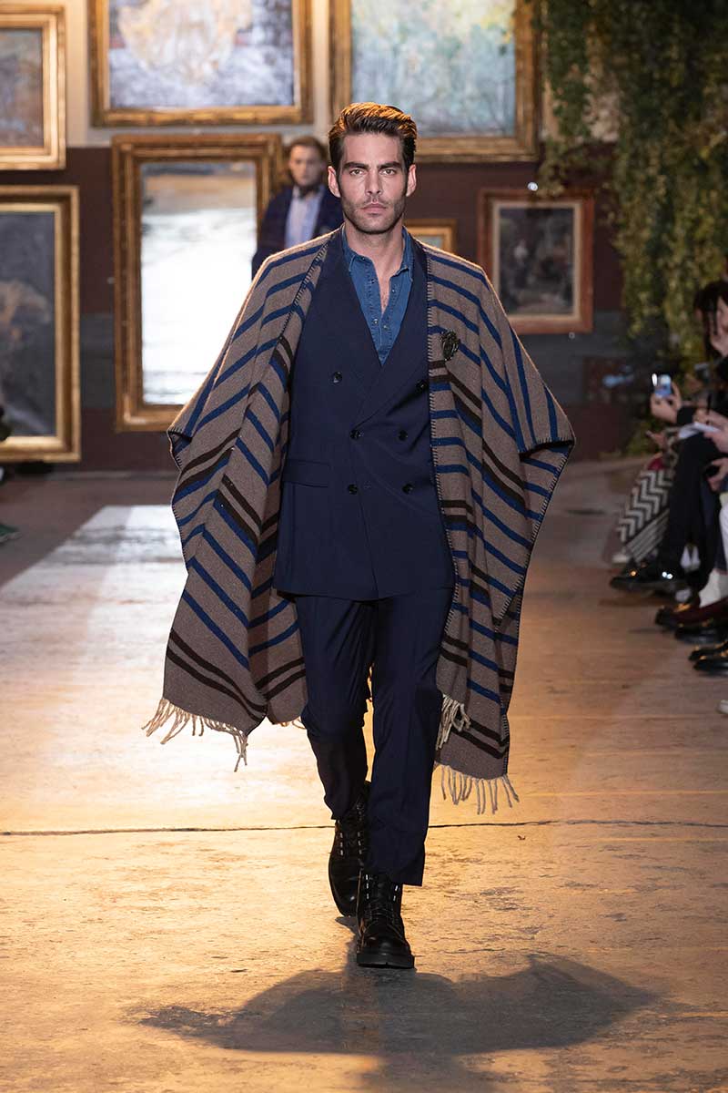 Nuove tendenze moda uomo autunno inverno 2020 2021 - Sfilata Etro - Photo courtesy of Etro