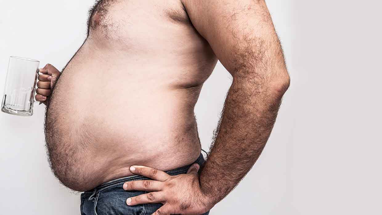 Dimagrire? Quella pancia da bevitore di birra di mezza età NON è colpa del metabolismo che rallenta...