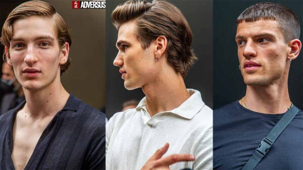 Tendenze tagli di capelli uomo 2022. Tante teste, tante idee per i tuoi capelli - Foto Charlotte Mesman