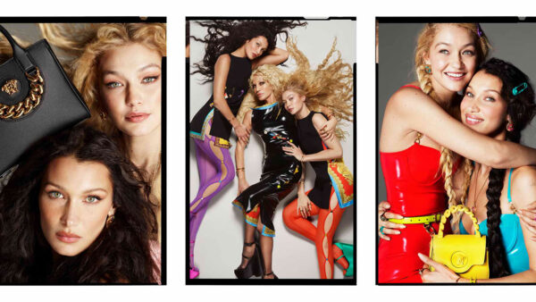 VERSACE // CAMPAGNA SS22 CON BELLA E GIGI HADID