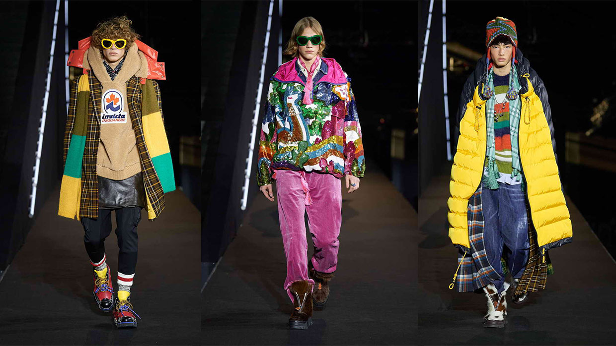 Dsquared2 Collezione Uomo Autunno Inverno 2022 2023 - Foto Dsquared2