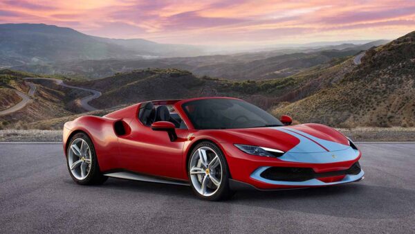 Presentata la 296 GTS, berlinetta Ferrari spider a motore centrale-posteriore