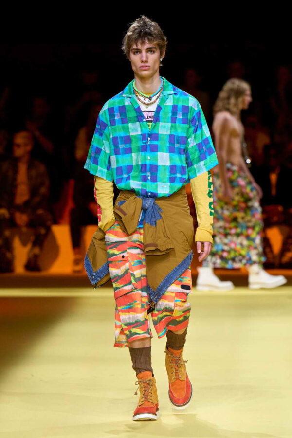 Dsquared2 collezione moda uomo primavera estate 2023
