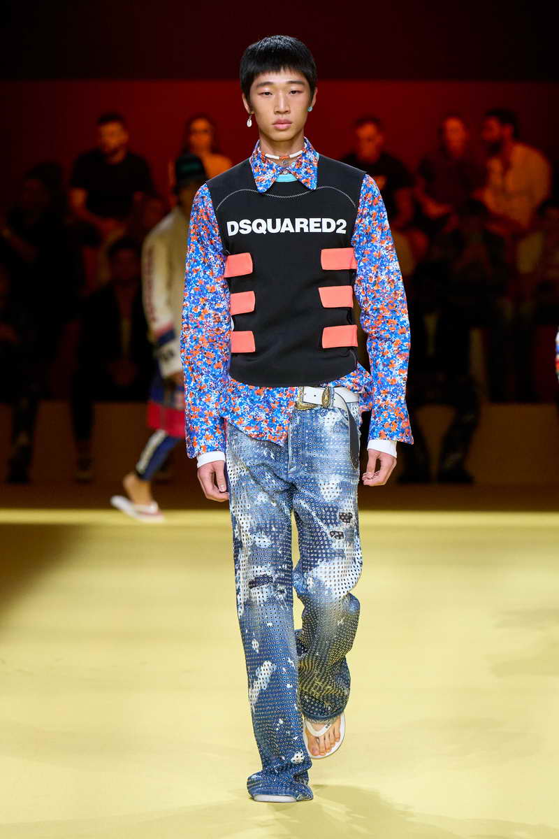 Dsquared2 collezione moda uomo primavera estate 2023 - Photo courtesy of Dsquared2