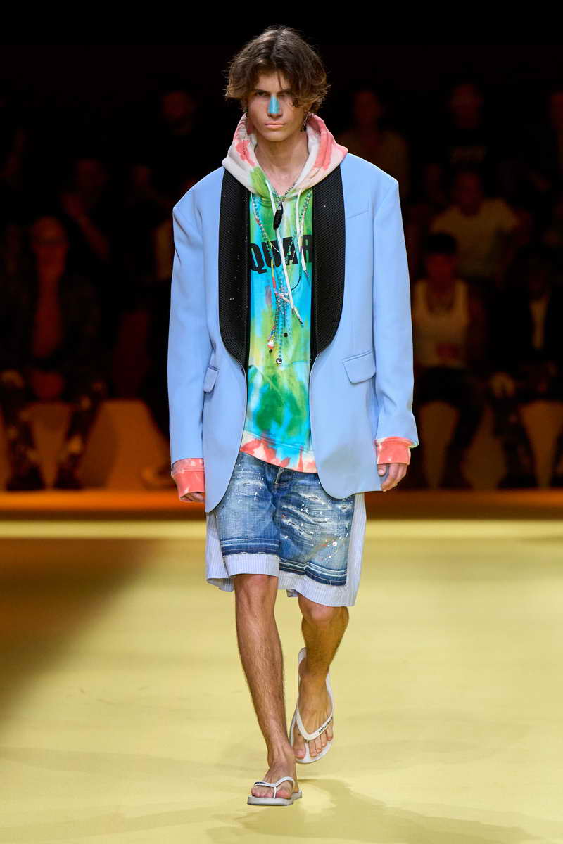 Dsquared2 collezione moda uomo primavera estate 2023 - Photo courtesy of Dsquared2