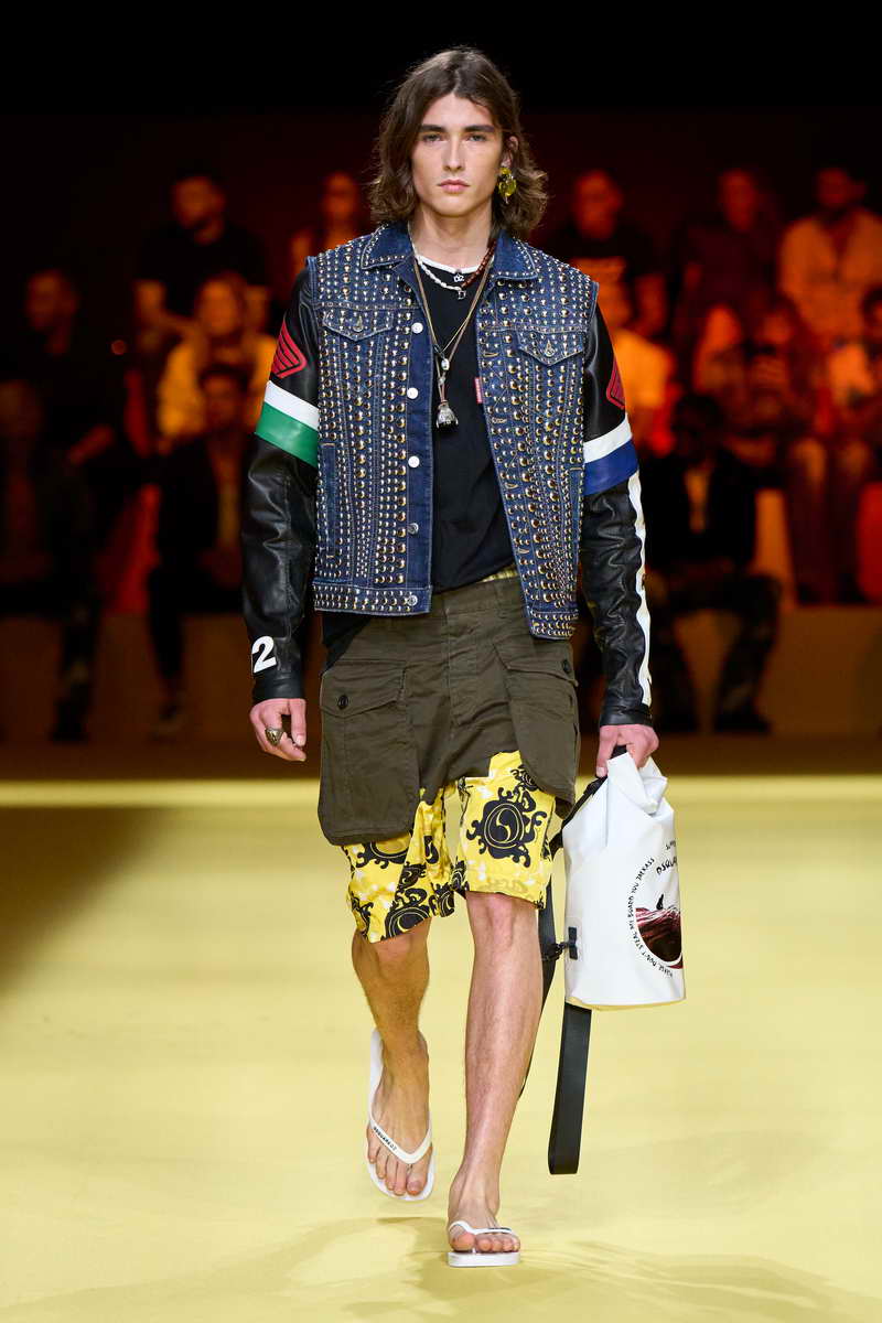 Dsquared2 collezione moda uomo primavera estate 2023 - Photo courtesy of Dsquared2