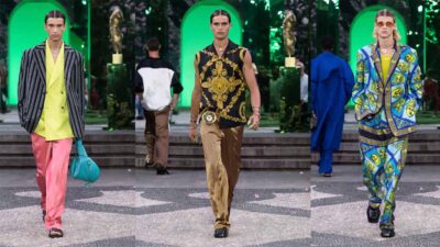 Versace sfilata collezione uomo primavera estate 2023