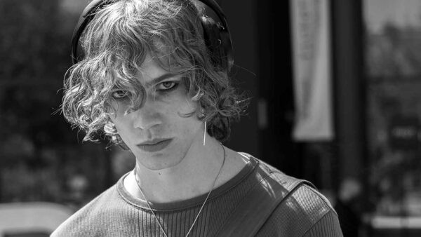 I look street style dei modelli al termine della sfilata MSGM Uomo Estate 2023