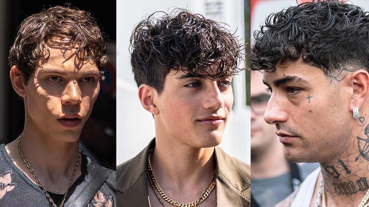 Tendenze capelli uomo autunno inverno 2022 2023 - Foto ADVERSUS