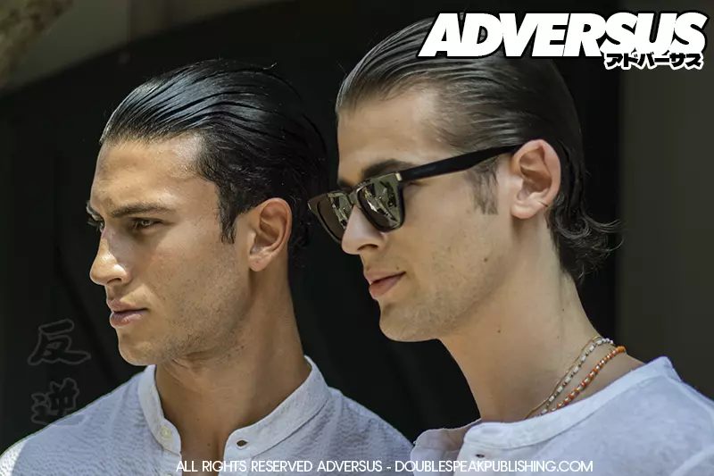 Tendenze capelli lunghi uomo 2023 - Foto ADVERSUS