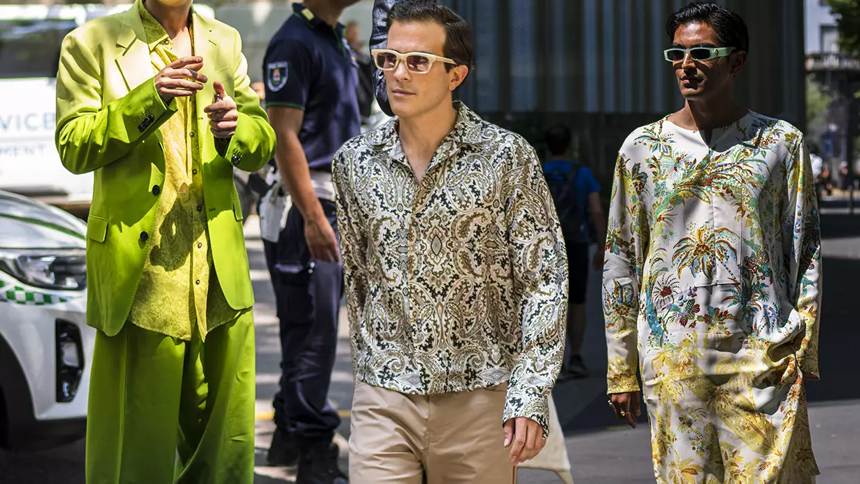 Moda uomo street style da Etro - Foto ADVERSUS