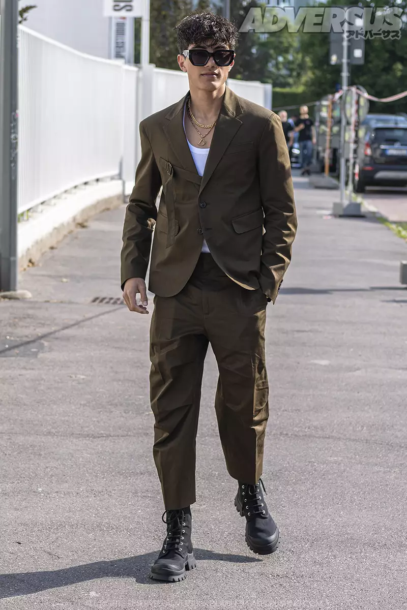 Moda uomo street style autunno 2022 2023 - Foto ADVERSUS