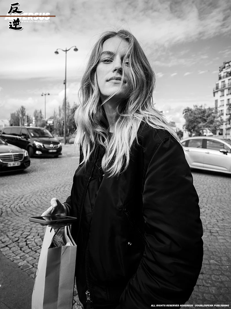Modelle da Hermes alla Paris Fashion Week - Photo Charlotte Mesman