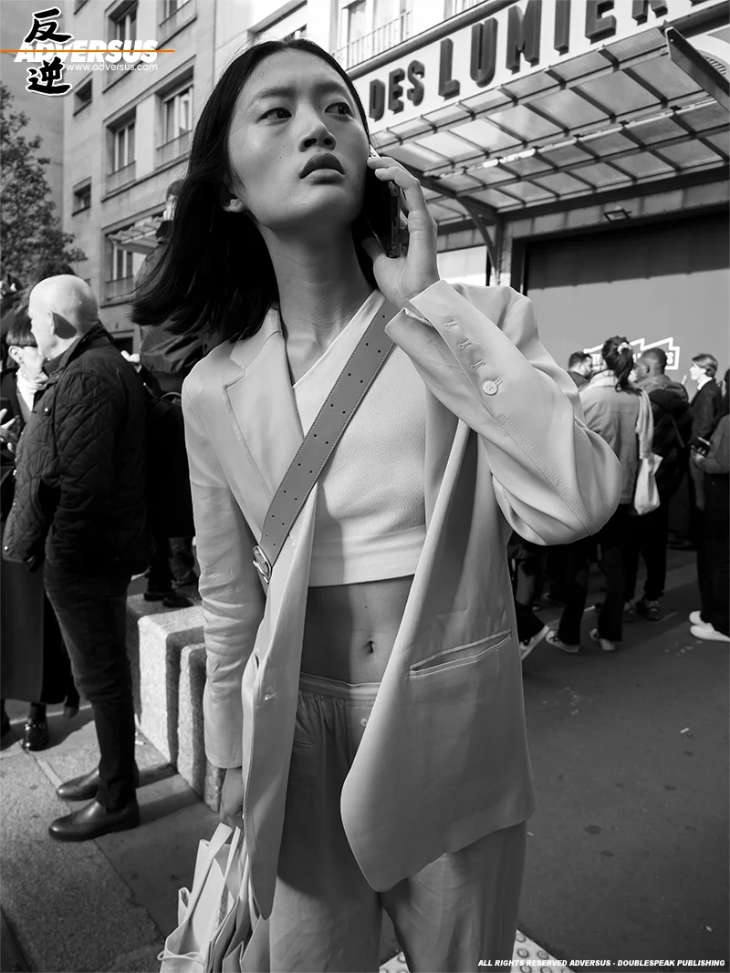 Modelle da Lanvin - Paris Fashion Week Estate 2023 - Photo Charlotte Mesman