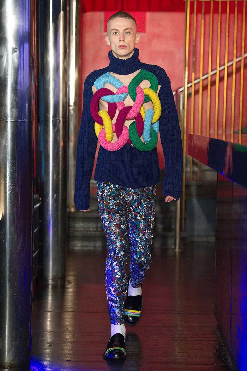 Moda uomo inverno 2022 2023 Photo courtesy of JW Anderson