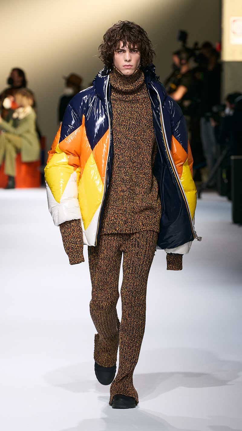 Moda uomo inverno 2022 2023 Photo courtesy of Kway