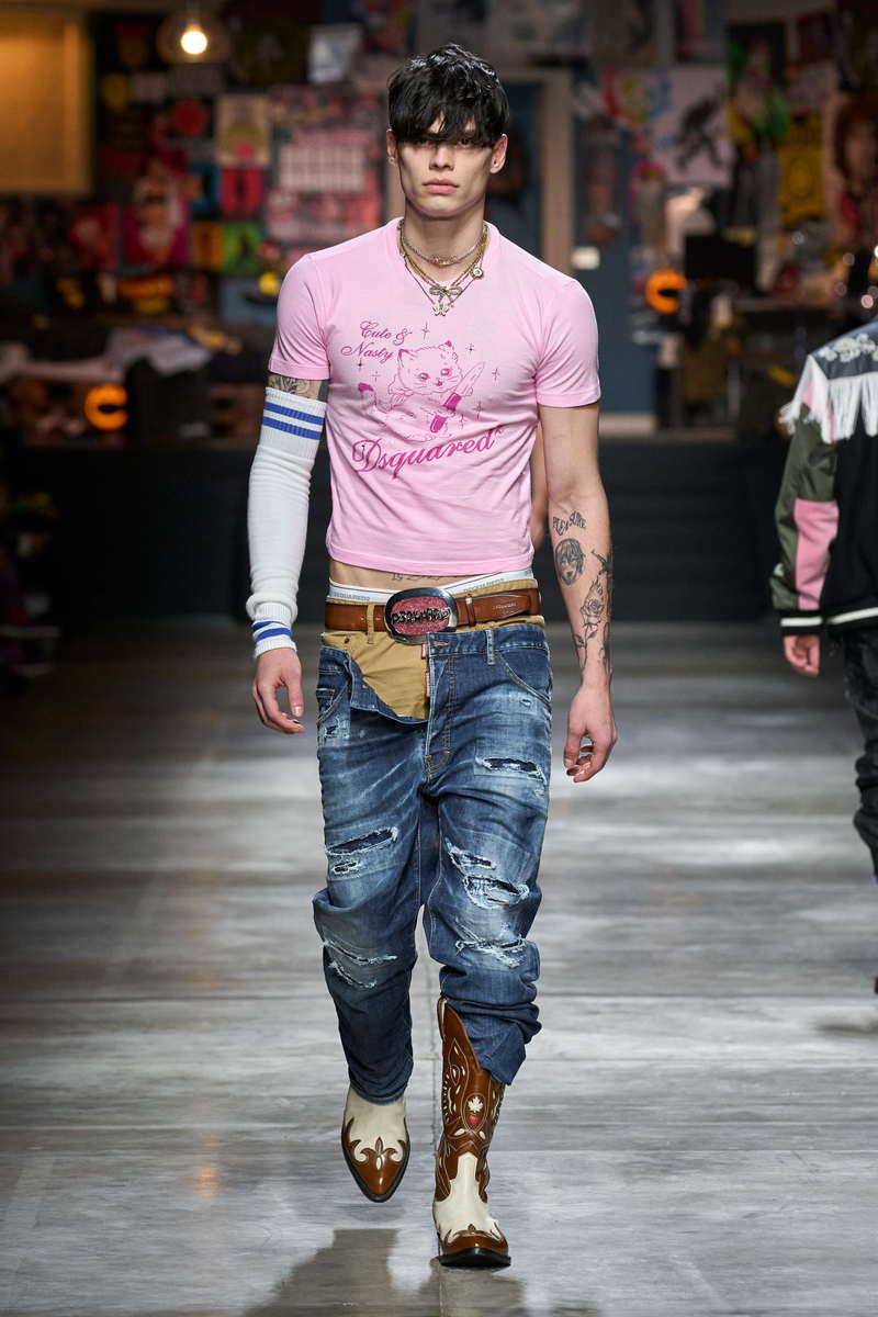 Dsquared2 collezione autunno inverno 2023 2024 - Photo courtesy of Dsquared2