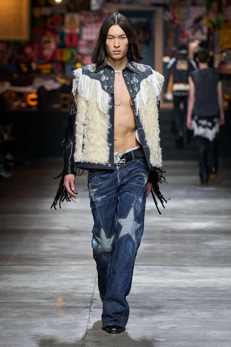 Dsquared2 collezione autunno inverno 2023 2024 - Photo courtesy of Dsquared2