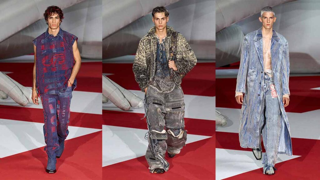 Diesel sfilata collezione uomo primavera estate 2023 - Photo Courtesy of Diesel