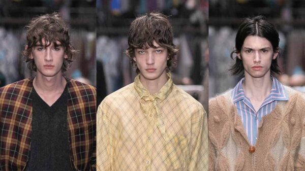 Tendenze capelli uomo 2023 - Photo courtesy of Etro