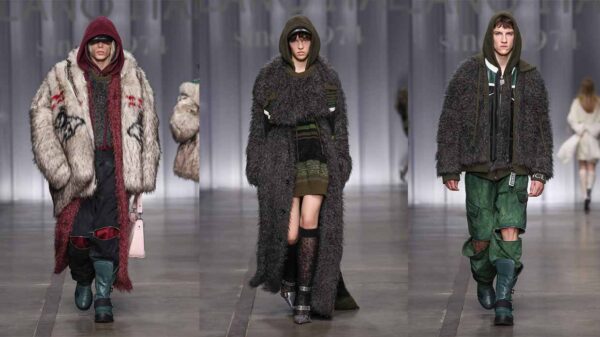 Iceberg collezione moda autunno inverno 2023 2024 - Photo courtesy of Iceberg