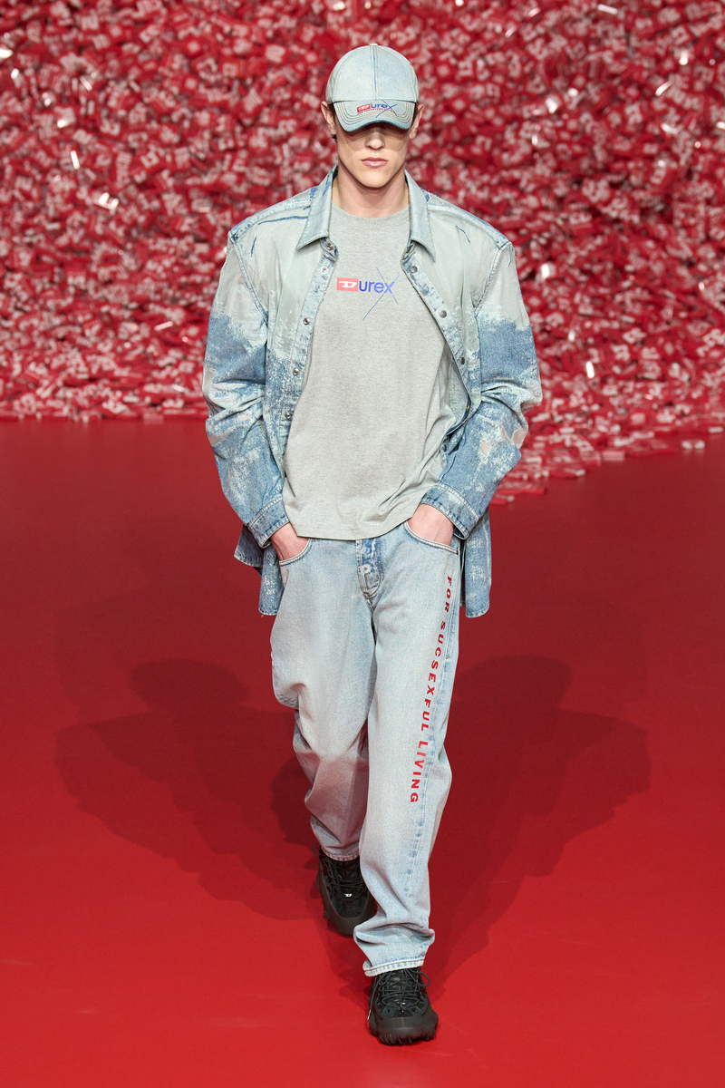 Diesel collezione moda uomo autunno inverno 2023 2024 - Photo courtesy of Diesel