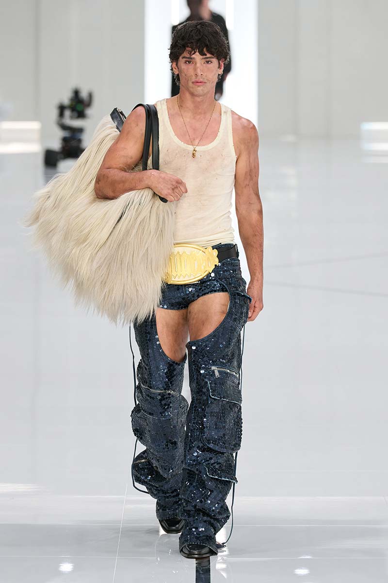 La collezione moda uomo di Dsquared2 per l'autunno inverno 2024 2025 - Photo courtesy of Dsquared2