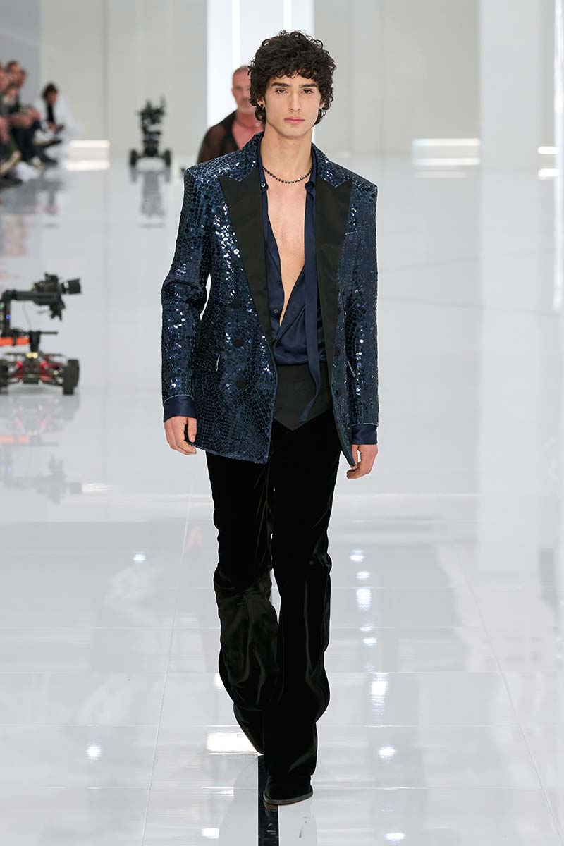 La collezione moda uomo di Dsquared2 per l'autunno inverno 2024 2025 - Photo courtesy of Dsquared2