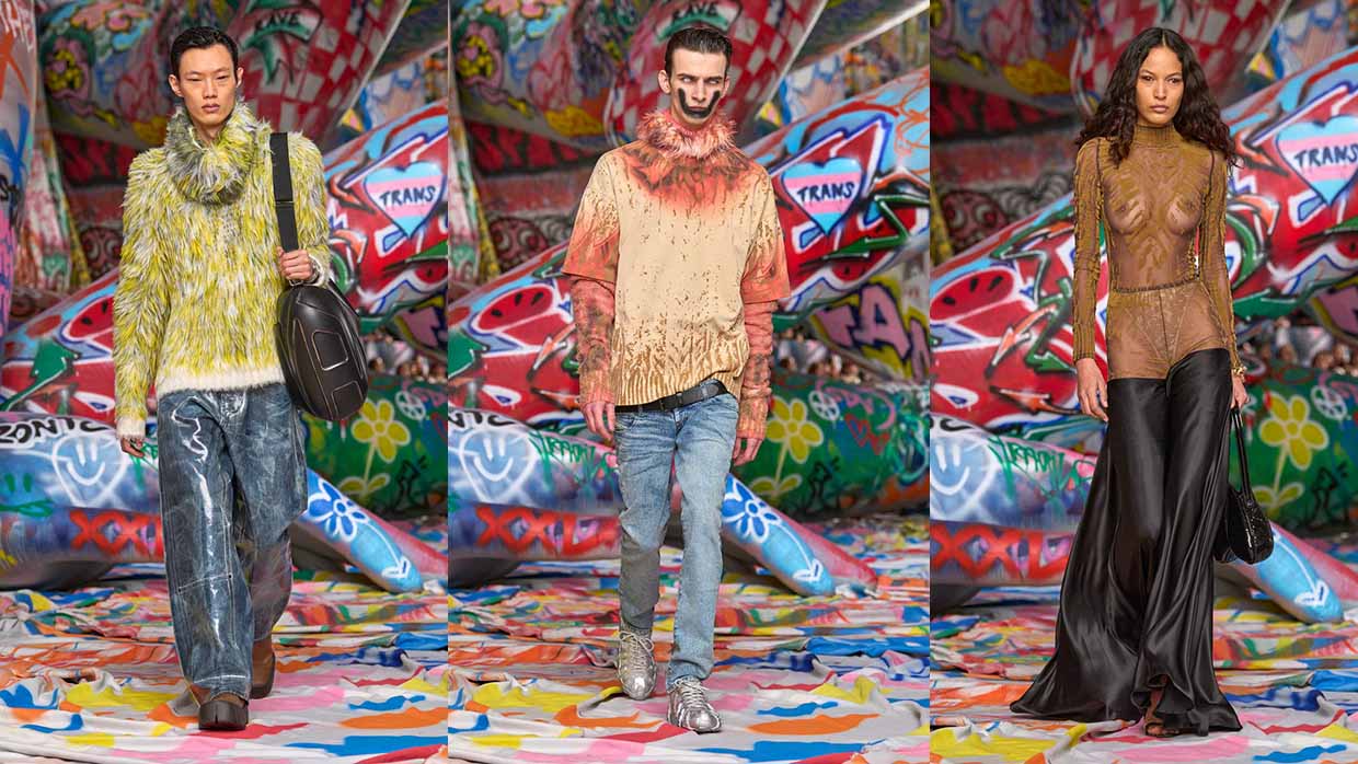 Diesel collezione autunno inverno 2025 2026 - Photo courtesy of Diesel